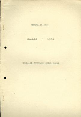 Relação de Notas 2 ano - 1964