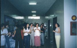 Lançamento do Livro UNI - Dezembro 98 - Solange Cervinho Bicalho Godoy - Maria Rizoneide Negreiro...