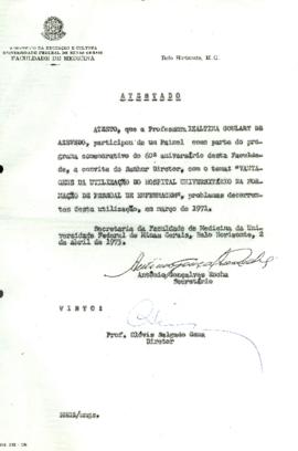 Atestado e declarações diversas