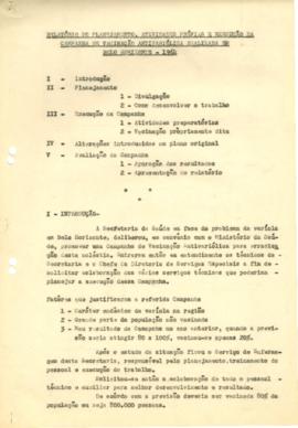 Relatório Planej. Ativ. 1964