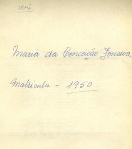 Maria da Conceição Fonseca (Irmã Maria Nazaré da Transfiguração)
