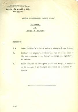 Programa de Drogas e Soluções