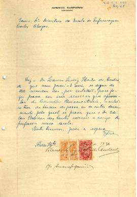 Correspondência Reg. 67