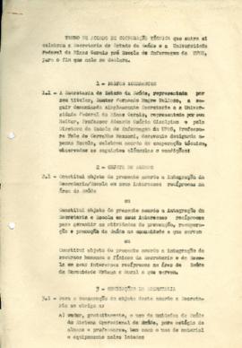 Acordo entre a diretoria da EECC e a Inspetoria de Educação e Saúde para atribuir à EECC a direçã...