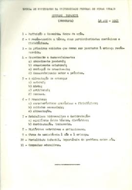 Programa de Higiene Infantil - 4º ano