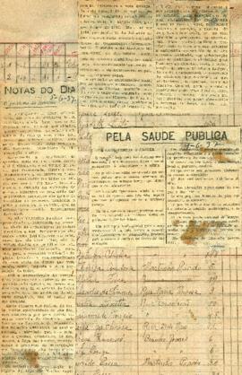 Notas do Dia - O problema da Nutrição e A luta contra o Cancer