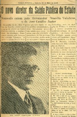 O novo diretor da Saúde Pública do Estado