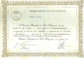 Certificados Título de Professor Emérito