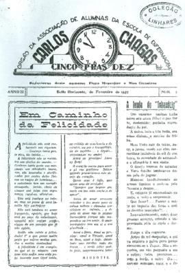 Jornal Cinco P'ras Dez - Fevereiro 1937