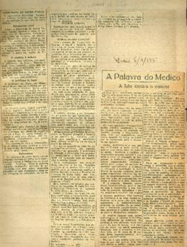 Directoria de saude publica e a Palavra do Medico
