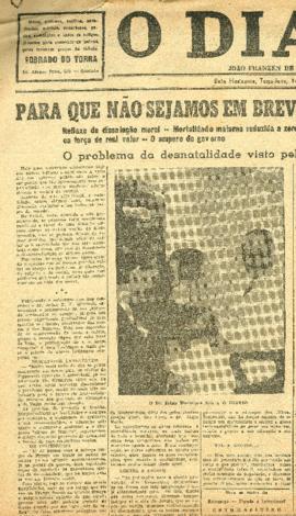 Para que não sejamos em breve um país de velhos