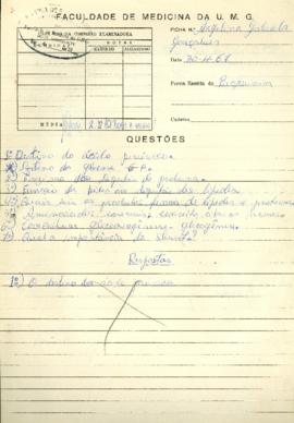Angelina Gabriela Gonçalves - Provas 2