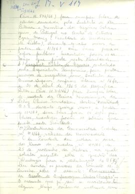 L 17 - V 117 - Ata do dia 14-12-66