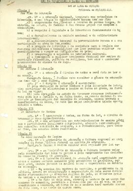 Lei de Diretrizes e Bases da Educação