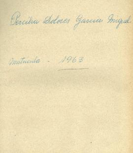 Percília Dolores Garcia Miguel