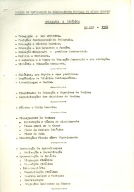 Pedagogia e Didática - 4º ano