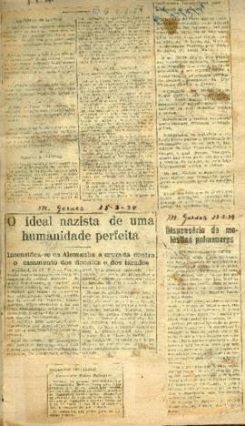 Preceitos de Higiene, Ideal nazista de uma humanidade perfeita etc.