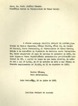 Senhor Professor Doutor Aluísio Pimenta