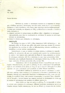 Correspondência - Outubro a Novembro de 1965