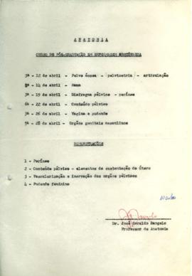 Programa de Anatomia