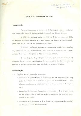 Breve histórico da EEUFMG – 1990 (57º aniversário)