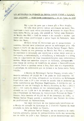 Aniversário da Fundação da EECC/ UFMG - 45º - 22/06/1978