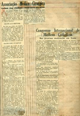 Associação Médico-Cirurgica e Congresso Intern. de Médicos Catholicos