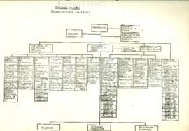 Organograma da SES-MG - 1964 (?)