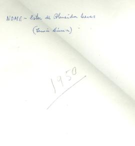 Esther de Almeida Neves (Irmã Lúcia)