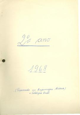 Angelina Gabriela Gonçalves - Provas 2 ano 1968