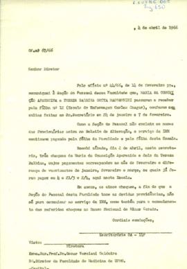 Correspondência - Abril de 1966