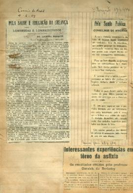 Pela Saude e Educação da creança etc.