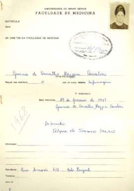 Gemma de Carvalho Mazzoni Cavalieri