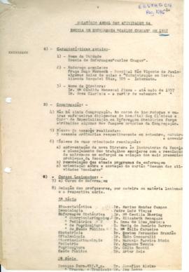 Relatório Anual Ativ. EECC 1957