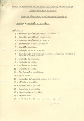 Cadeira de Obstetrícia Patológica