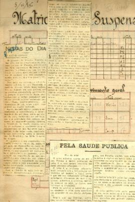 Notas do Dia - O mal de Hansen e Pela Saúde Pública