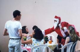 Mary Cristina - Nivaldo - Edinaldo Santana Rocha (Papai Noel) - Adriana - Meire