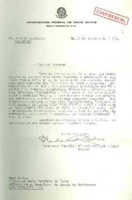 Of AESI-UFMG-009-73 a Ofício Circular AESI-UFMG-067-73
