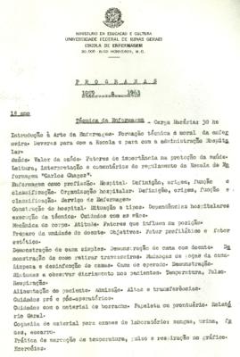 Rozilda Ulisses de Oliveira - Programas 1959 a 1963