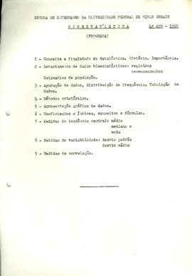 Programa de Bioestatística